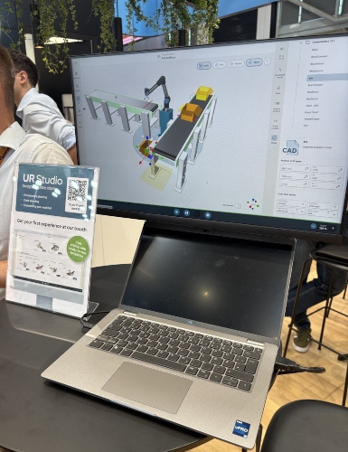 Xolertic crea una arquitectura de paletizado con cobots UR20 que se adapta a m&aacute;s de 600 productos