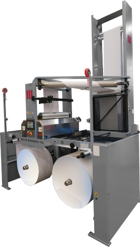 Martin Automatic presentará dos de sus empalmadores de desbobinado automáticos MBS en Labelexpo