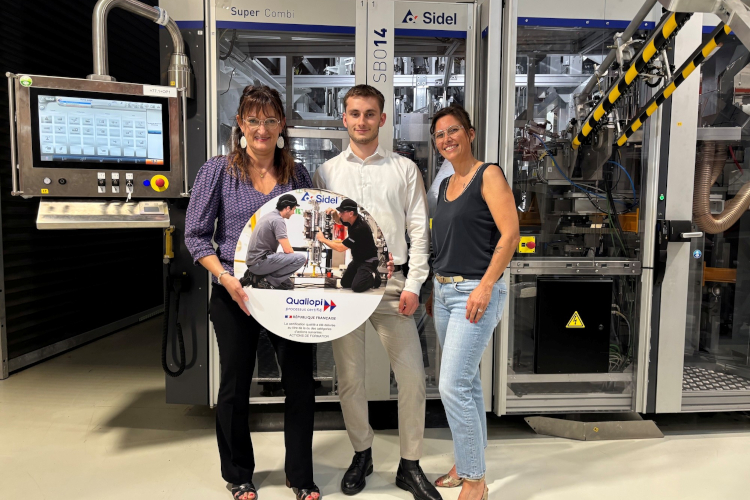 La renovación de la certificación Qualiopi reconoce a Sidel como un proveedor de formación profesional de calidad