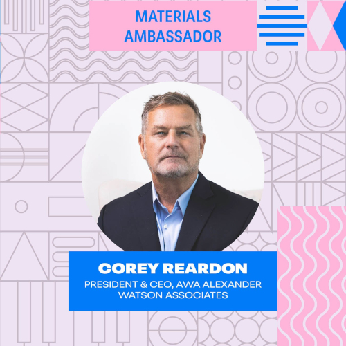 Corey Reardon, Presidente y director ejecutivo de AWA Alexander Watson Associates y embajador de materiales de Labelexpo