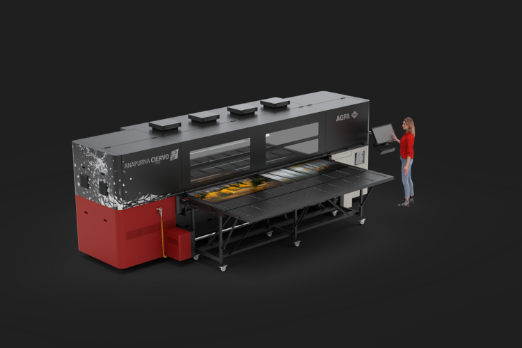 Agfa showcases the Anapurna Ciervo at The Print Show 2025