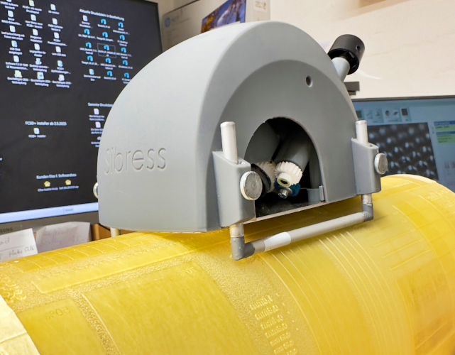 Sibress to showcase new version of FlexoControl 3D Plus for photopolymer sleeves at Labelexpo Europe 2025