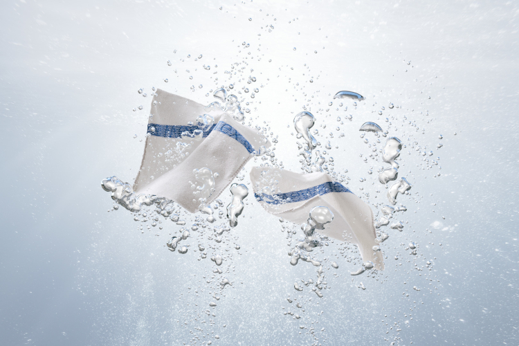 Mewa lava sus textiles reutilizables con una tecnología propia que reduce el consumo de agua