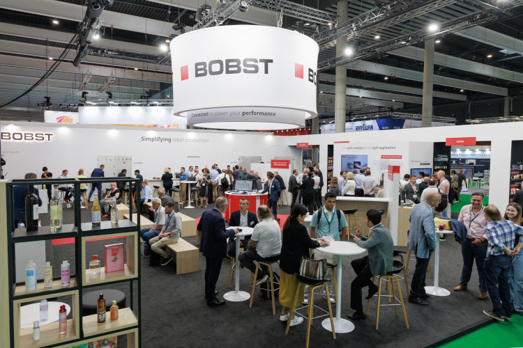 BOBST amplía la flexibilidad de aplicaciones y su alcance de mercado en Labelexpo