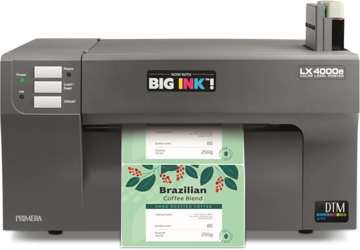 DTM Print revoluciona la impresión de etiquetas con la serie LX que permite a las empresas llevar la producción de etiquetas a casa