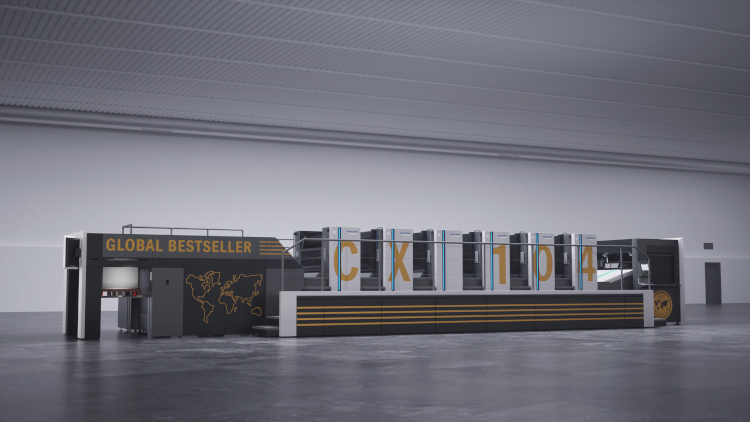 El Bestseller de HEIDELBERG: Speedmaster CX 104