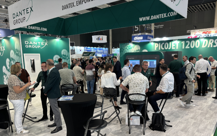 Dantex celebra un &eacute;xito rotundo en Labelexpo Europe 2025