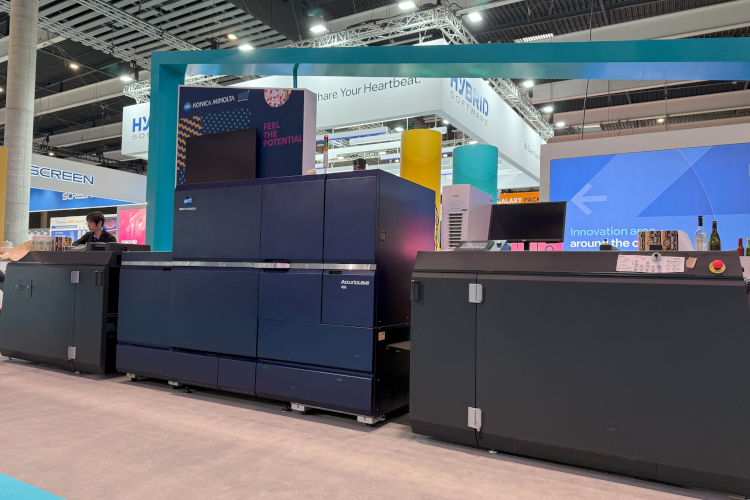 Konica Minolta captó la atención de cientos de profesionales con sus novedades en Labelexpo