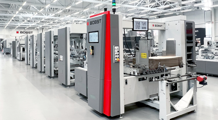 BOBST impulsa el flujo de trabajo digital en la línea de producción EXPERTFOLD 145 І 165