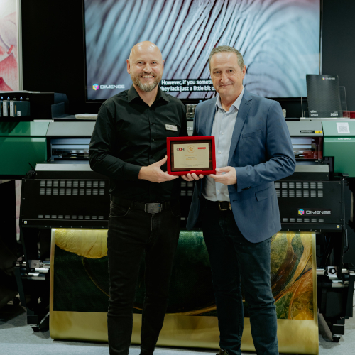 Roland DG’s DIMENSE DA-640 Awarded Gold Medal at the 2025 Marketing Festival Fair in Warsaw