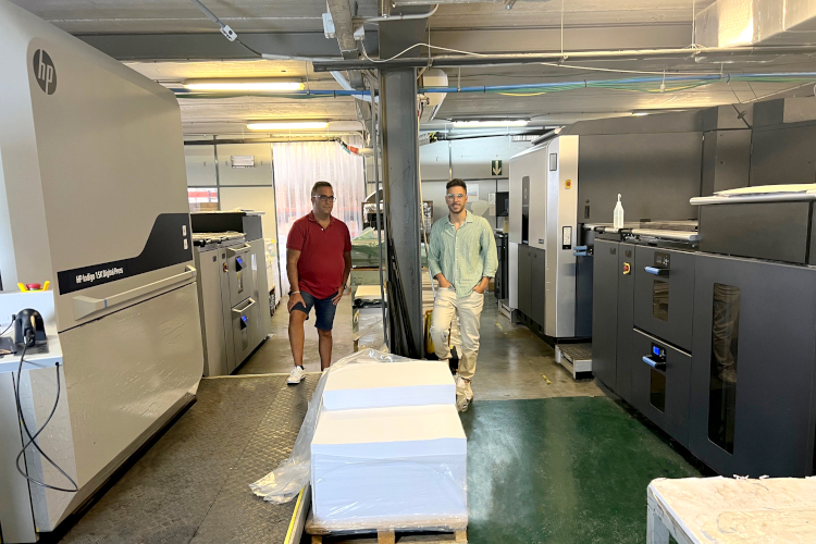 HP impulsa la transformación digital de Lozano Impresores con la instalación de la prensa HP Indigo 15K