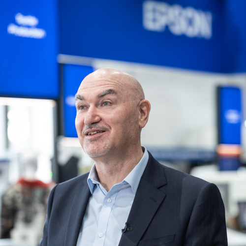 Marc Tinkler, Head of Product Marketing “SurePress” at Epson Europe