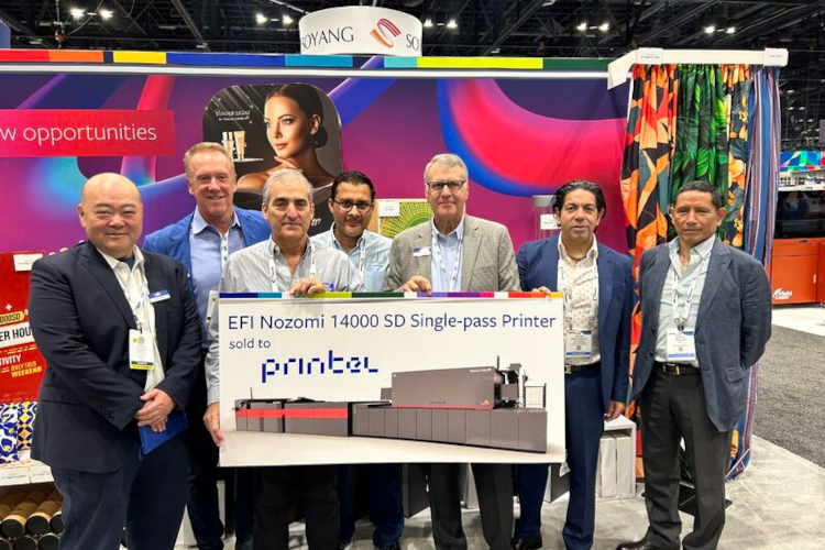 EFI refuerza su liderazgo en inyecci&oacute;n de tinta digital y anuncia nuevos negocios en PRINTING United 2025