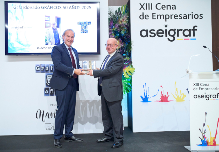 Aseigraf celebra su XIII Cena de Empresarios yrinde homenaje a la trayectoria de D. Juan S&aacute;nchez Alba