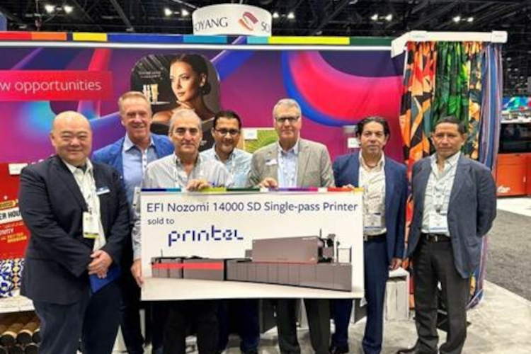 Printel adquiere la primera EFI Nozomi 14000 SD en M&eacute;xico e inaugura una nueva era para la impresi&oacute;n digital industrial en el pa&iacute;s