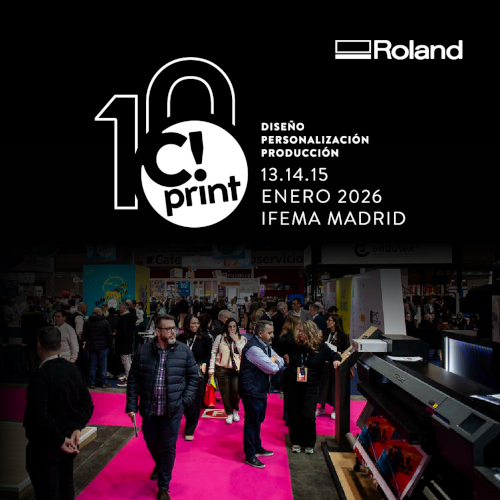 Roland DG presentar&aacute; sus &uacute;ltimas novedades revolucionarias en C!Print Madrid 2026