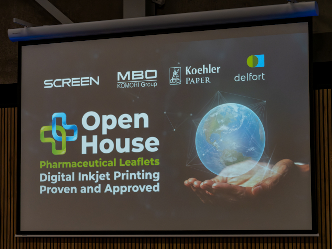 El Open House de impresi&oacute;n inkjet para Pharma de SCREEN marca el futuro digital de la impresi&oacute;n de prospectos farmac&eacute;uticos