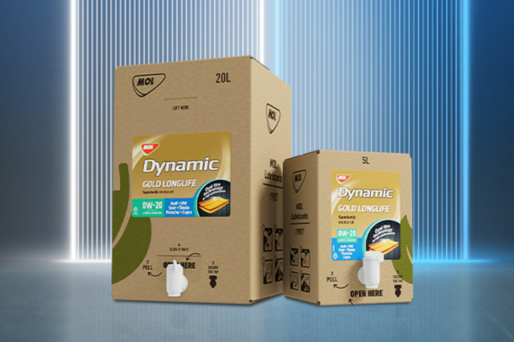 MOL Group introduces eco-friendly Bag-in-Box packaging for lubricants