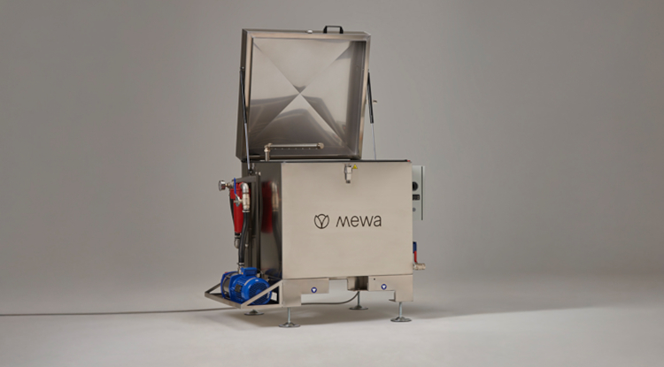 Mewa presenta un lavapiezas autom&aacute;tico con servicio incluido