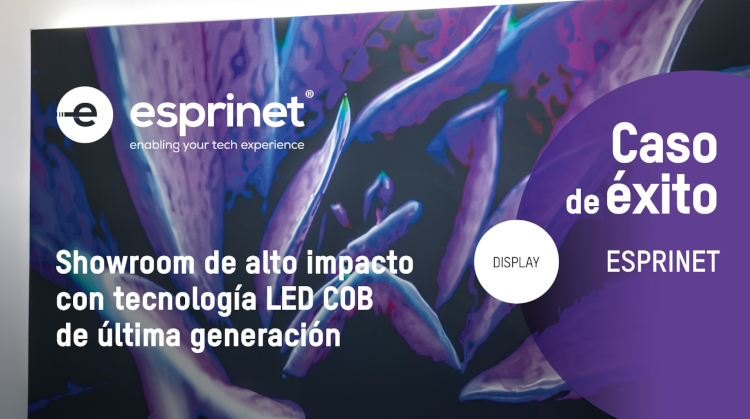 Esprinet revoluciona su showroom con la tecnolog&iacute;a COB Pitch 0.9 de Hikvision