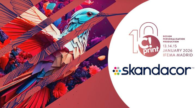 Skandacor llega a C!Print 2026 en Madrid con una gama ampliada y un gran impulso global