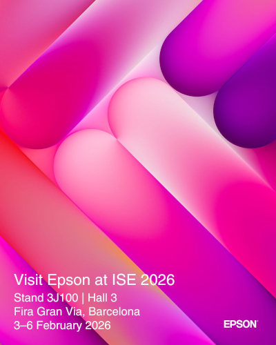 Epson presentará en ISE 2026 su propuesta de videoproyección más ambiciosa