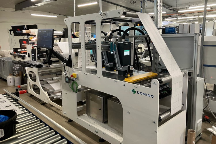 Inessens ampl&iacute;a sus capacidades de impresi&oacute;n de c&oacute;digos 2D con la instalaci&oacute;n de Domino K300