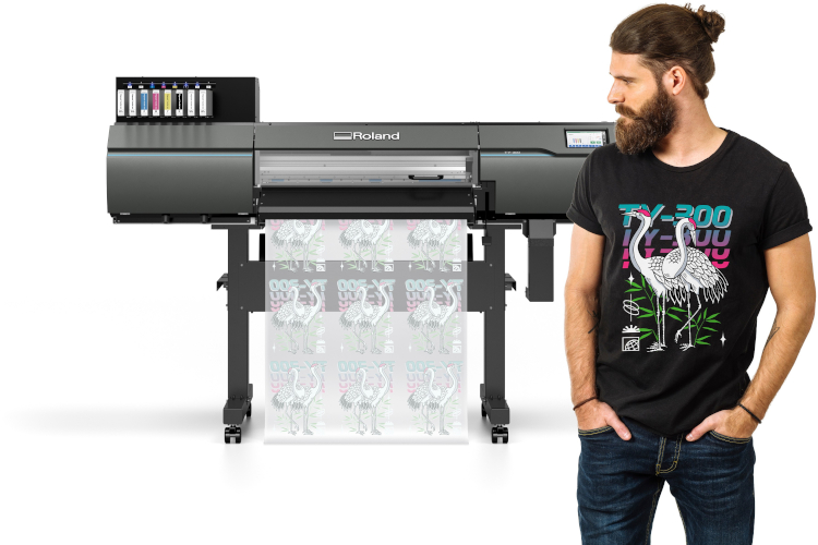 Roland DG introduce mejoras t&eacute;cnicas a su impresora directo-a-pel&iacute;cula TY-300