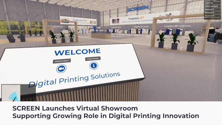 SCREEN lanza un Showroom Virtual para reforzar su creciente papel en la innovación de la impresión digital
