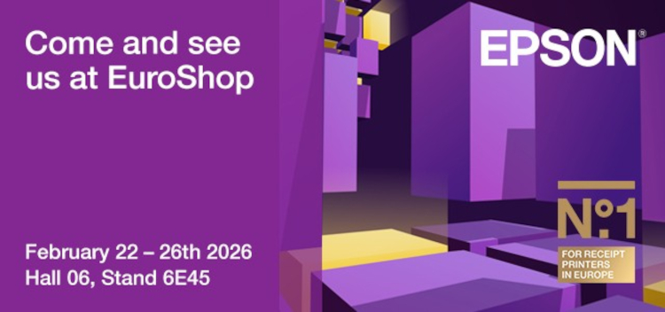 Epson presentar&aacute; soluciones integrales para comercios y negocios de hosteler&iacute;a en EuroShop 2026