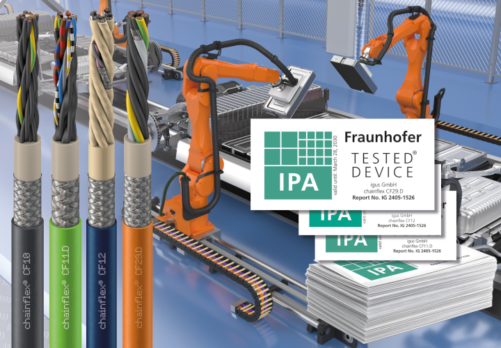 238 cables chainflex reciben la certificaci&oacute;n para su uso en salas blancas