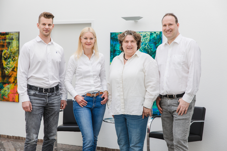 Equipo Direcci&oacute;n Melter: L-R Daniel Melter, Sina Melter, Babette von Goetzen Sanchez, Philipp Melter