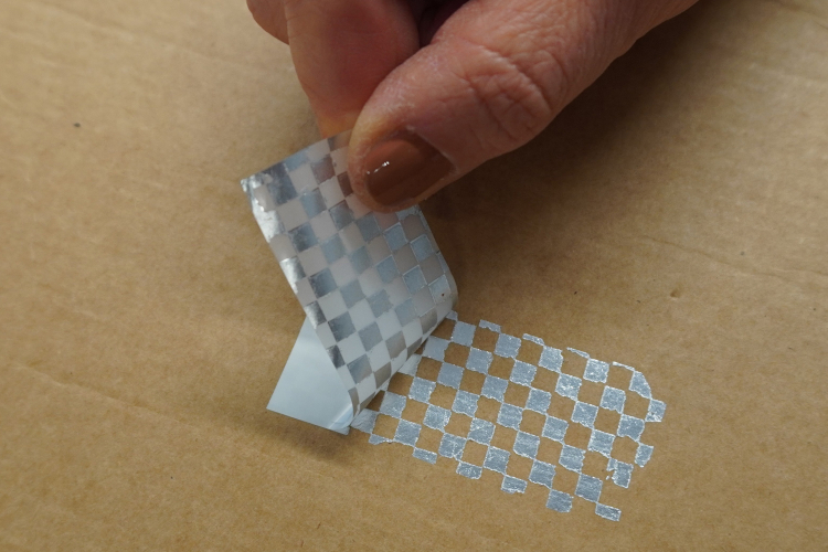 New HERMA self-adhesive material for security labels