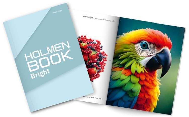 Holmen presenta un papel para libros m&aacute;s blanco para un futuro m&aacute;s brillante