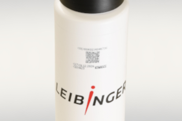 Estos ejemplos, impresos con codificadores CIJ originales de LEIBINGER, muestran c&oacute;mo podr&iacute;a realizarse la divisi&oacute;n en dos c&oacute;digos: uno con datos fijos y otro con datos variables