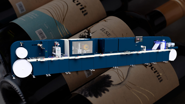 Konica Minolta presenta la JETvarnish 3D Web 400 de MGI: barnizado y laminado en una sola pasada