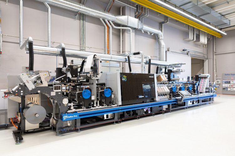 La primera instalaci&oacute;n mundial de Gallus Five impulsa la producci&oacute;n digital a escala industrial en un fabricante italiano de etiquetas