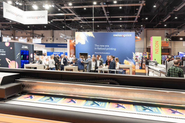 swissQprint exhibe en Barcelona su capacidad escalable de impresi&oacute;n en gran formato