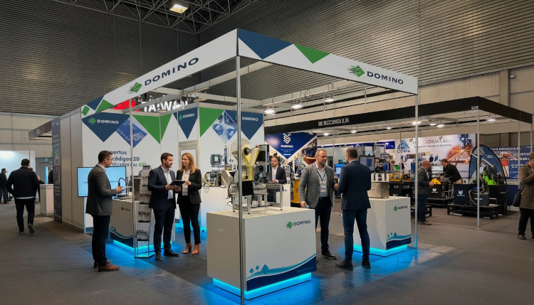 Domino conecta con la industria en BIEMH y demuestra su potencial en fabricación avanzada