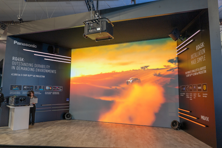 Panasonic Projector & Display bate r&eacute;cord en ISE 2026 con un gran aumento de visitantes en su stand
