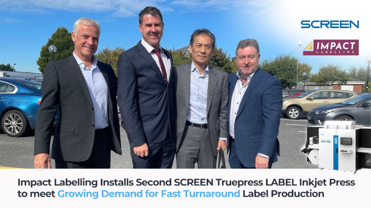 Impact Labelling instala su segunda prensa inkjet SCREEN Truepress LABEL para responder a la creciente demanda