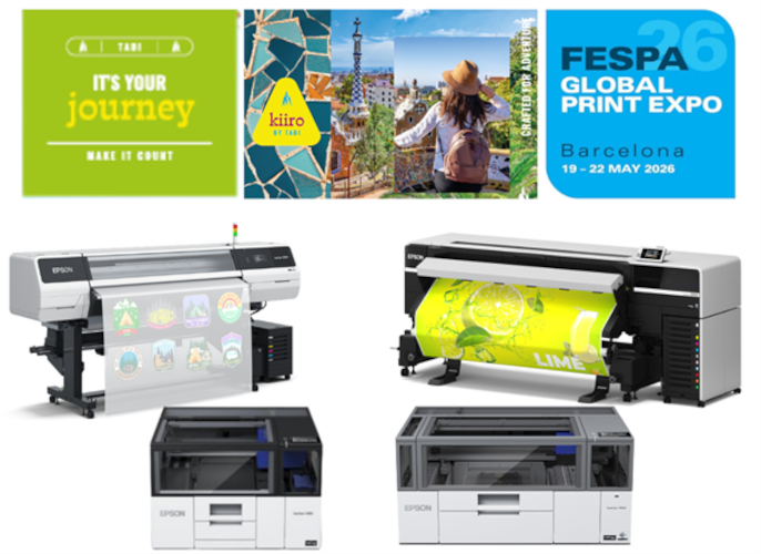 Epson mostrar&aacute; sus &uacute;ltimas innovaciones en impresi&oacute;n profesional en FESPA 2026