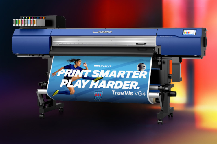 Roland DG unveils the new TrueVis VG4 Series with TR3 inks