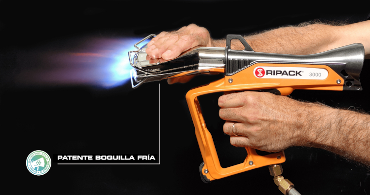Ripack pone en valor la pistola de retractilar 2100 y presenta Ripacycle en Interpack