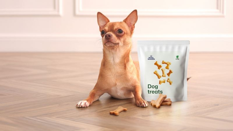 UPM and Royal Vaassen bring recyclable paper innovation to pet treat packaging