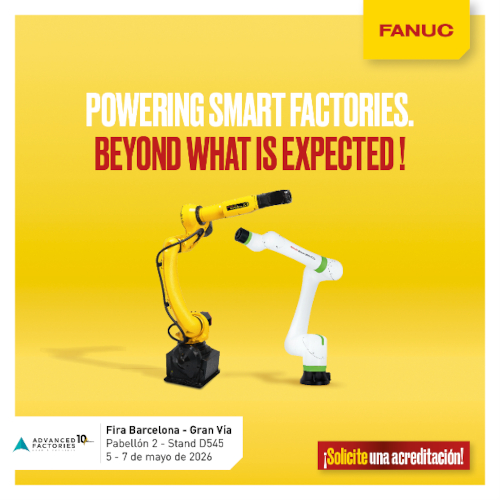 FANUC presenta el nuevo cobot CRX3iA en Advanced Factories
