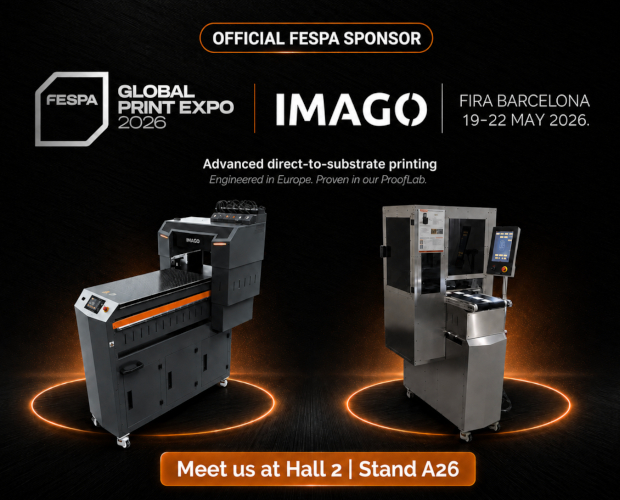 IMAGO Printer se une a FESPA Global Print Expo 2026 como patrocinador oficial de proyectos de personalizaci&oacute;n