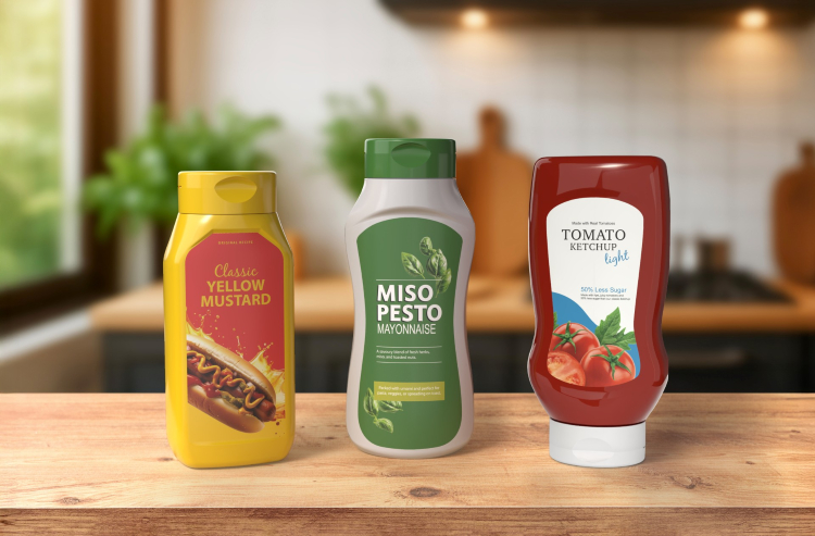 Amcor lanza la nueva generación de cierres abatibles para el mercado de salsas