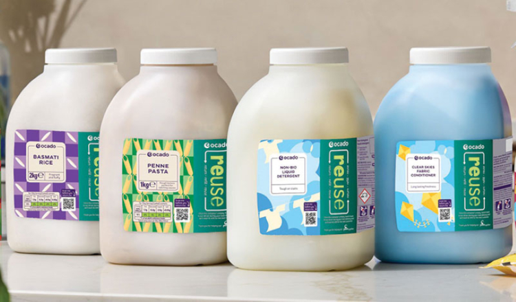 Los envases de Amcor desempe&ntilde;an un papel fundamental en el proyecto de recarga de Ocado Retail
