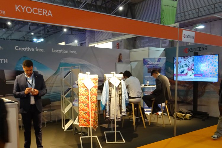 Kyocera Document Solutions present&oacute; sus innovaciones en Inkjet y tecnolog&iacute;a textil sostenible en FESPA Barcelona 2026